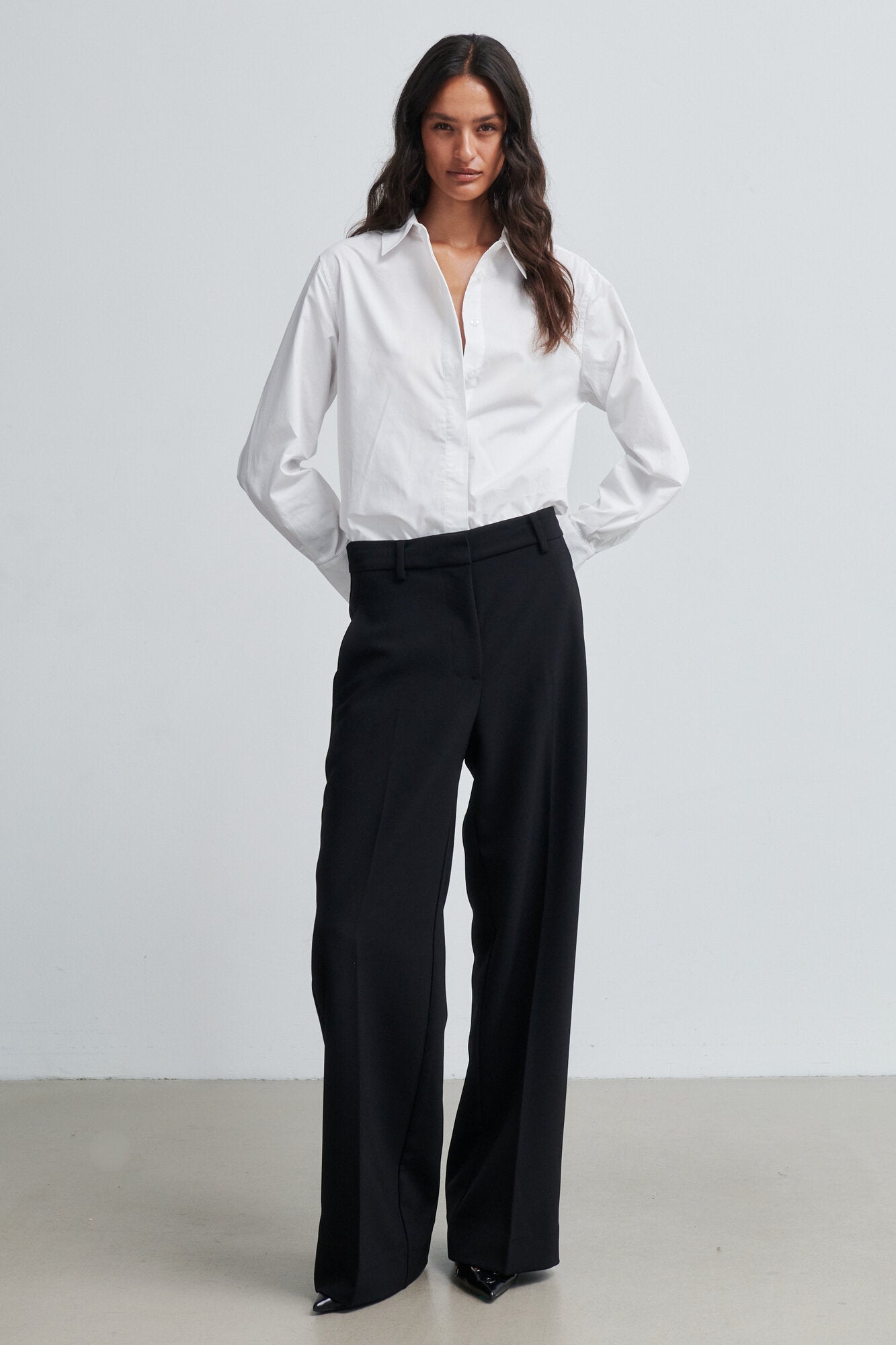 Larkin skjorte - hvid